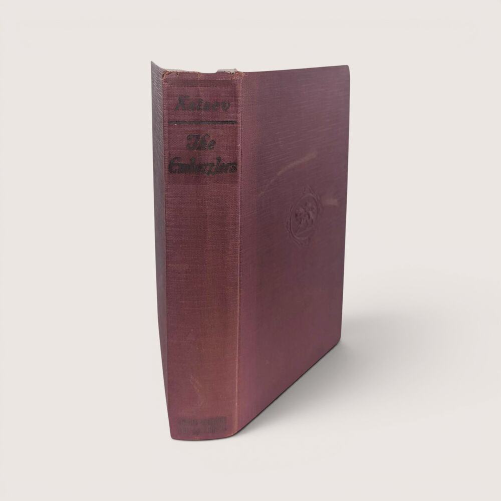 1929 The Embezzlers by Valentine Kataev Hardcover Book